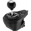 Helilyco 6 + 1 cambio sequenziale giochi di corse per PC, cambio manuale realistico, robusto materiale ABS, per supporto nero compatto migliora l'esperienza di simulatore di guida