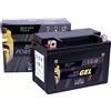 intAct - BATTERIA GEL PER MOTOCICLI Bike-Power GEL12-12Z-S. Sostituisce YTZ12S, YT12A, YT12A-BS. Batteria per moto 12V 11Ah 210A. Dimensioni: 150x87x105mm. Potenza di avviamento superiore del 30%.