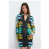 Desigual, Vestito a maniche lunghe m c lacroix, Donna, Viscosa, Nero, L