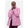 Desigual, cappotto corto in lana, Donna, Rosso, L
