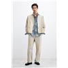 Desigual, Pantalone patchwork, Uomo, Cotone, Marrone, 30