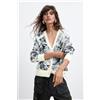 Desigual, maglione jacquard m. c. lacroix, Donna, Bianco, L