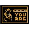 OM3® Divertente zerbino con scritta | Welcome You Are - Film Science Fiction Parodia I | antiscivolo e lavabile | 60 x 40 cm |