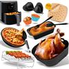 POFIBO Accessori friggitrice ad aria calda per Philips Essential XL 6,2L HD9270/90, Philips 5000 Serie XXL HD9285/90, Cosori 4,7L, riutilizzabili, senza BPA, sostituisce carta da forno, Airfryer Accessori