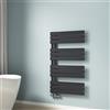 EMKE Scaldasalviette termoarredo piatto, 1041 x 600 mm, Antracite,639 W