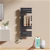 EMKE Scaldasalviette Elettrico con WIFI Termostato 104x40 cm,Antracite