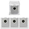 Jumplushion Sacchetti per aspirapolvere ECOVACS per mini robot Deebot, filtro ultra fine da 3,5 l, stazione di svuotamento automatico, facile installazione (confezione da 4)