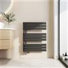 EMKE Scaldasalviette termoarredo, 762x600 mm, Nero, 479 Watt | Radiatore da Bagno, Scaldasalviette per Asciugamani ad Acqua Calda,Porta Asciugamani, Scaldasalviette,Attacco Laterale
