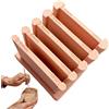 Generic Strumenti per rollare l'argilla, guida per corde di spessore, 9 x 5,5 cm, kit per artigianato in ceramica per gioielli, rullo da forno con controllo di precisione, forniture artistiche, set creativo