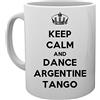 Capzy Keep Calm And Dance Argentine Tango Tazza Mug Cup