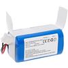 LOKLNEYK Batteria Di Ricambio Da 12,8 V, 1800 MAh, 2000 MAh, Compatibile Con Lefant, M210, M210B, M210P, M213, M213S, Parti For Aspirapolvere Robot(1800mAH)
