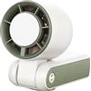 Genérico Piccolo ventilatore a mano, 5 velocità regolabili, 3600 mAh, ricaricabile, ventilatore personale portatile, per casa, ufficio, viaggi, escursioni, campeggio