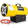DAHTEC 30-50 kW Riscaldatore a Gas Cannone Termico Termoventilatore a Gas Potenza Regolabile Accensione Piezoelettrica