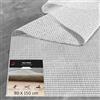aboveBED Tappetino antiscivolo per tappeto, 80 x 150 cm, antiscivolo, PVC, per legno duro, piastrelle, laminato e vinile