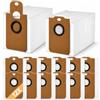 Vazcan 12 sacchetti per aspirapolvere Conga 2299-2499-7490-8290 VAZCAN® | filtraggio efficiente, facile e veloce da mettere e rimuovere, perfetta compatibilità, resistenti e durevoli