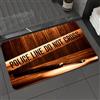 DALEXHM Tappetino da Bagno 50x80 cm,Scena dell'omicidio, nastro di avvertimento di sicurezza sulla scena del crimi,Antiscivolo,Morbido Assorbente, in Microfibra,Lavabile in Lavatrice,per Vasca,Doccia