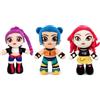 GRUPO MOYA K-POP Set 3 Peluche GRANDI Rumi Mira Zoey - altezza 36 cm - morbide bambole in tessuto da collezione ispirato alla band coreana - Multicolore