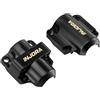 INJORA Copridifferenziale in Ottone con Rivestimento Nero per 1/30 Axial SCX30