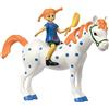 Pippi Langstrumpf Pippi Longstocking, mini casa delle bambole People - Accessori per casa delle bambole in plastica per ragazze e ragazzi, 10 cm, età 3+
