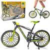 JXBBAAC Bicicletta Giocattolo, Bici Miniatura Giocattoli Fidget Bici da Dito Bicis BMX Decorazione per Torte Modellino di Bicicletta Giocattolo Mountain Bike Decorazione per Scrivania(Blu Scuro)