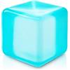 Graphinza Giocattoli da Schiacciare Cubi Morbidi Giocattolo Cubo di Ghiaccio，Cubi Morbidi Giocattoli da Schiacciare，Giocattoli Sensoriali e Adulti Piccolo Blu & Piccolo Rosa (New Blue)