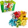 LEGO DUPLO Classic Deluxe Brick Box 10914 Starter Set with Storage Box, Great Educational Toy for Toddlers 18 Months and up, New 2020 (85 Pieces)