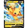 Titan Cards Carta promozionale Pikachu V SWSH285 Pokemon (serie promozionale SWSH) + caricatore dall'alto TitanCards®