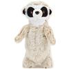 Zappi Co Peluche Riciclato al 100%, Suricata (20cm di altezza) Morbido, soffice, ecologico, collezione di peluche per neonati, primo bambino