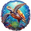 CHARMIBLE Puzzle in legno per adulti, 300 pezzi a forma di animale, a forma di animale, regalo di Natale per famiglia, amici, 34 x 35 cm