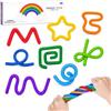 Fyhqwf 8 Pezzi Silicone Fidget Toys Giochi Sensoriali Stretch Set