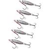MCAOAL 10/15 / 20/25 / 30g Metallo Fuso Cucchiaio da Jigging richiamo Affondamento Esche da Pesca Esche riflessione Casting Maschere Attrezzatura da Pesca Doppia Pesca attirare