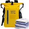 Generico Zaino Dry Bag Impermeabile Sacca Stagna In Pvc Leggera Con Chiusura A Rullo | Sacca Impermeabile Per Kayak Per Uomo E Donna Stand Up Paddle Rafting Nuoto Pesca Escursionismo Viaggio Spiaggia Pales