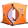 Generic Tenda da pesca isolata per la pesca sul ghiaccio, portatile, per 3-5 persone, con borsa per il trasporto, casetta termica invernale per la pesca