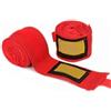 Cryfokt 2 Fasce per Bende da Boxe Traspiranti, Cinturino Elastico a Lunghezza Regolabile, per Boxe Tailandese MMA (Rosso)