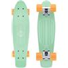 KMX Skateboard 22 Pollici, Mini Cruiser Classico per Principianti ed Esperti, Penny Board per Ragazzi, Bambini, Adolescenti e Adulti (Agrumi Menta)