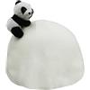 Generic Copertura per casco da sci, decorazione invernale per casco da sci, cappello lavorato a maglia