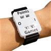 Generic Braccialetto Segnapunti Contatore Regolabile con Display Ampio | Tabellone Segnapunti in Resina Per Adulti Donne Sport Giochi Indoor Outdoor Giardino