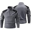 Vynebtrv Camicia Tattica da Combattimento a Maniche Lunghe da Uomo