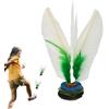 Générique Calcio Cinese Jianzi - Calcio Jianzi Cinese, Volante Bianco Con Piume | D'Oca | Jìanzi Kick Shuttlecock Colorata Cinese Per Sport All'aperto, Esercizio Fisico Fitness, Giochi