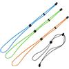 Dolltobe 4 cinghie di copertura per grafici da pesca, elastiche regolabili, elastiche, da 21,1 cm a 100,1 cm, fasce di protezione per rilevatori sonar ispessite, multicolore