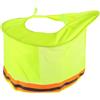 AKOOSY Copertura per Cappello Antinfortunistica Giallo in Poliestere Traspirante Parasole per Protezione Solare Adatta alla Maggior Parte dei Caschi per Escursionismo e Giardinaggio