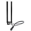 Junifeey Antivento Bastone Allarme Gear Snag Morsi Canna Da Pesca Snag Ear Rod con Luce LED Attrezzatura Da Pesca Accessori Attrezzatura Accessori