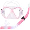 Generico Kids Snorkel Set Anti-Leak Anti-Fog - Professional Swimming Travel Snorkel
