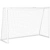 SPORTNOW Porta da calcio per giovani e adulti con rete 180x92x124cm