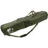 Ferocity Borsa Fodero Zaino Impermeabile Porta canne da Pesca 160 cm con Motivo a Pesce [023]