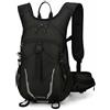 Baoblaze Zaino da Trekking Zaino da Viaggio Zaino Outdoor Zaino Giornaliero con Spallacci Imbottiti in Poliestere Resistente 25L Adatto per Escursioni Pendolarismo Weekend Attivi, Nero, Nero