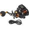 Generic Mulinello da baitcasting digitale 6.3: 1 con contatore di lenza grande display USB ricaricabile mano sinistra pesca pesca pesca attrezzatura per pesca in mare