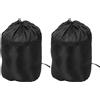 Luxshiny Sacchetti da Viaggio Impermeabili per Sacco a Pelo Compressione, Tessuto Oxford Resistente, Grande capacità, 2 Pezzi per Escursionismo e attività Outdoor