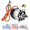 ZHOZHUT Motore Differenziale Elettrico 1800W per Triciclo 48V/60V/72V Motore DC Brushless 3200RPM/3900RPM Nucleo in Rame Guscio in Alluminio Alta velocità per Quadricicli DIY,1800w72v,3900RPM