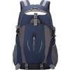 Generisch Zaino da escursionismo da donna, 40 l, zaino da campeggio, impermeabile, attrezzatura riflettente, per uomo e donna, per attività all'aperto, viaggi, sport, pesca, ciclismo, trekking, Blu